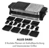Klarstein Sirloin Raclette-Grill, 1500 Watt, 2-in-1: Produktbild-Vorschau 6