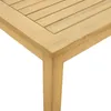vidaXL Tavolino in legno di acacia chiaro 70 x 40 x 36 cm Anteprima dell’immagine prodotto 4