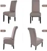 Esszimmer Stretch Stuhlbezüge XL Elastische Stuhlhussen Mit Produktbild-Vorschau 6