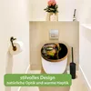 banjado Design deska sedesowa bambusowa z miękkim Podgląd zdjęcia produktu 5