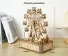Baby-Spieluhren, 3D-Holzpuzzle Riesenrad DIY Octavo, Produktbild-Vorschau 2