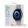 The image shows the retail packaging of a Samsung Galaxy Watch Active. Produktbild-Vorschau