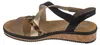 Rieker Damen Sandalette Mehrfarbig/Leopard Voir les images du produit 9