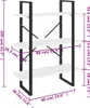 vidaXL Bücherregal Weiß 80x30x105 cm Holzwerkstoff Produktbild-Vorschau 6
