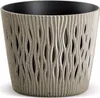 Květináč SANDY ROUND ECO WOOD 12,8 cm - barva: naturo ECO Voir les images du produit 1