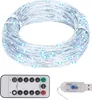 Fil lumineux LED 40 m 400 LED blanc froid 8 fonctions Voir les images du produit 10