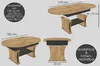 Design Couchtisch DA-130 oval 130 - 170cm ausziehbar Produktbild-Vorschau 3