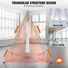 VEVOR Aerial Yoga Hängematte mit Yogarahmen 6 x 2,6 m, Weiß Produktbild-Vorschau 5