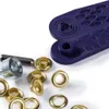 PRYM Ösen und Scheiben, Ø 5,0 mm, gold Produktbild-Vorschau 3