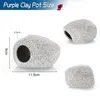 Aquarium Rock Cave Dekoration mit Grün Gras für Fische Produktbild-Vorschau 2