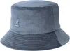 Kangol Unisex modischer Cord Bucket Fischer Hut in blau