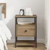 vidaXL Nočný stolík Artisan – dub 40 x 42 x 56 cm Náhľad obrázku produktu 4