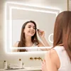 Vrygle LED koupelnové zrcadlo 70x90 cm s 3x kosmetickým Náhled obrázku produktu 4