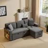 Sweiko Corner Sofa Bett Eckcouch Couch L-Form Schlafcouch Produktbild-Vorschau 1
