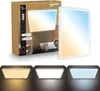 B.K.Licht Pannello LED telecomando 42x42cm quadrato 22W Anteprima dell’immagine prodotto 1