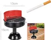 HI Aschenbecher 13x13x15cm im Grill-Design, Metall, bunt, Produktbild-Vorschau 2