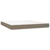 [Home] Boxspringbett mit Matratze Taupe 180x200 cm Stoff , Produktbild-Vorschau 4