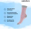 Celodoro Gemusterte Socken für Frauen (10 PAAR) Niedliche Produktbild-Vorschau 3