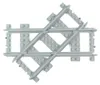 Trixbrix Kruising 45° rechts, 2x – rails voor LEGO® City Productafbeelding-voorbeeld 3