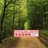 Forstarbeiten Banner Baumfällarbeiten Forst Plane PVC Produktbild-Vorschau 3