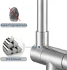 AICA Wasserhahn Faltbare 360° Drehbare Silber Küchenarmatur Produktbild-Vorschau 6