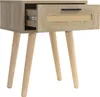 ML-Design 2er Set Nachttisch mit 1 Schublade, 40x50,5x30 Produktbild-Vorschau 3