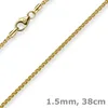1-5mm-Zopfkette-aus-750-Gelbgold-38cm Produktbild-Vorschau