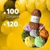 Ayos Samt Baby 14 Gelb Chenillegarn Strickgarn Babywolle Produktbild-Vorschau 3