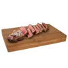 ORION Schneidebrett Servierbrett aus Bambusholz 46x30 cm Produktbild-Vorschau 3
