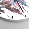 Wanduhr - Rund - Glasuhr - Pferd Eleganz wild Tier - Produktbild-Vorschau 5