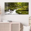 DEQORI Glasbild Echtglas 100x50 cm 'Sattgrüne Waldkulisse' Produktbild-Vorschau 4