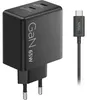 Lenovo Dual USB-C 65W GaN Charger, Drinnen, AC, 1,5 m, Produktbild-Vorschau 1