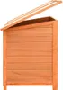 dom pre psov vidaXL Borovica a jedľa 120x77x86 cm Náhľad obrázku produktu 6