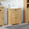 vidaXL Armoire de salle de bain BODO Marron miel 70 x 35 x Voir les images du produit 2