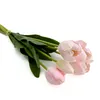 künstlicher Tulpen-Strauß rosa 4 Bündel Kunstpflanze Tulpe Produktbild-Vorschau 4