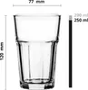 Glasmark KROSNO, 270ml, Set von 6, Longdrinkgläser, Produktbild-Vorschau 2