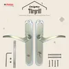 DOMINO Türgriff 78 Drückergarnitur WC - Badezimmer Set | Produktbild-Vorschau 9