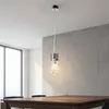 Hängelampe Modern Chrom Glas Metall Pendelleuchte Produktbild-Vorschau 3