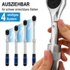 Bituxx Teleskop Ratschen Set 3-tlg Blau MS-17464 Produktbild-Vorschau 4