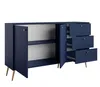AX LIVING Meuble à tiroir Rorene tiroirs commode basse 156 Voir les images du produit 2