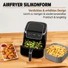 Airfryer Zubehör Set Silikon, 22.5cm Silikonform mit 2 Produktbild-Vorschau 7