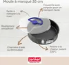 Zenker Moule à charnière Ø 26 cm avec couvercle PURE, moule Voir les images du produit 3