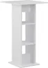 vidaXL Barový stôl biely 60x60x110 cm Náhľad obrázku produktu 6