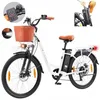 Robustes TTGO YY-26ST City-E-Bike Trekking E-Bike 26" mit Produktbild-Vorschau 1