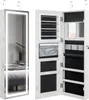COSTWAY 120 cm großer Schmuckschrank mit LED-Spiegel, Produktbild-Vorschau 1