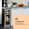 Klarstein vinotéka, 2 zóny, 53 L, vestavná, slim, skleněné Náhled obrázku produktu 2