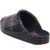Fischer Herren Hausschuh Pantoffel Karomuster 204602, Produktbild-Vorschau 14