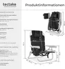 tectake® Aluminium Strandstuhl Coral klappbar, mit Produktbild-Vorschau 5