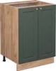 Küchenunterschrank Vicco Fame-Line Grün-Gold Landhaus 60 cm Produktbild-Vorschau 1