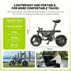 EB1S Klappbares E‑Fahrrad für Erwachsene,14 Zoll,36V Produktbild-Vorschau 5